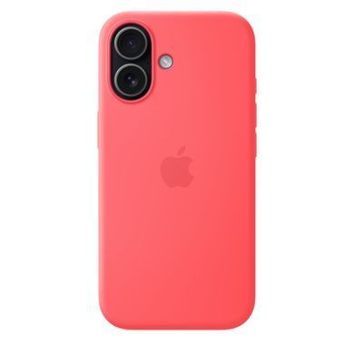 Чехол Apple iPhone 17 Silicone Case with MagSafe &ndash; Bright Guava (MHVQ4)