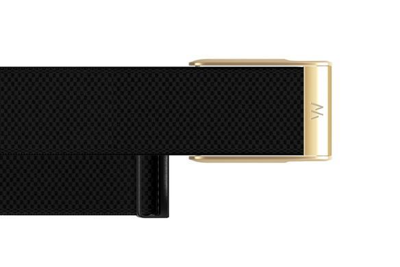 Ремінець Whoop SuperKnit Luxe Band | Obsidian with Gold для Whoop 5.0 One/Peak/MG Life