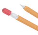 Cиліконовий чохол для Apple Pencil 2 - помаранчевий з червоним