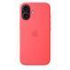 Чехол Apple iPhone 17 Silicone Case with MagSafe &ndash; Bright Guava (MHVQ4)