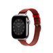 Ремінець Apple Watch Herm&egrave;s - 42mm Rouge Grenat/Vermillon Twill Jump Attelage Single Tour (MXJF3)