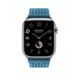 Ремінець Apple Watch Herm&egrave;s Bleu Jean Tricot Single Tour - 45mm (MWPA3)