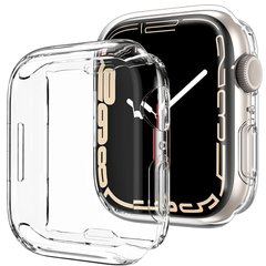 Чехол силиконовый для Apple Watch 41mm - Прозрачный