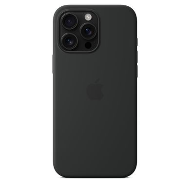 Чохол Apple iPhone 16 Pro Max Silicone Case with MagSafe - Black (MYYT3)