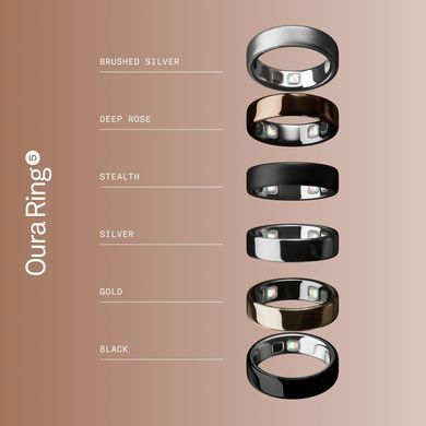 Смарт-кольцо Oura Ring 5 - Deep Rose