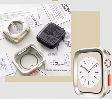 Чохол-бампер поліуретановий для Apple Watch 42mm (Series 10) - Світло-рожевий