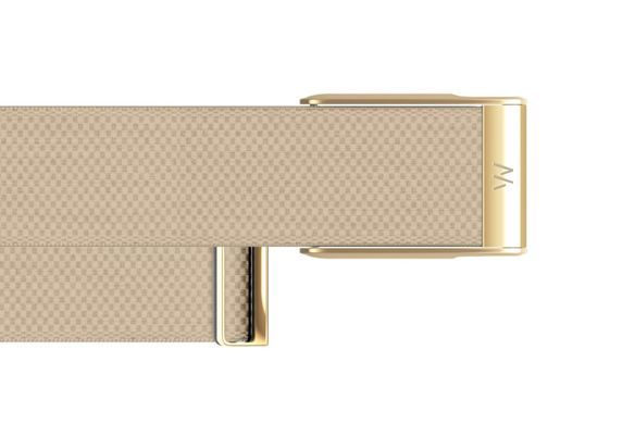 Ремешок Whoop SuperKnit Luxe Band | Dune with Gold для Whoop 5.0 One/Peak/MG Life