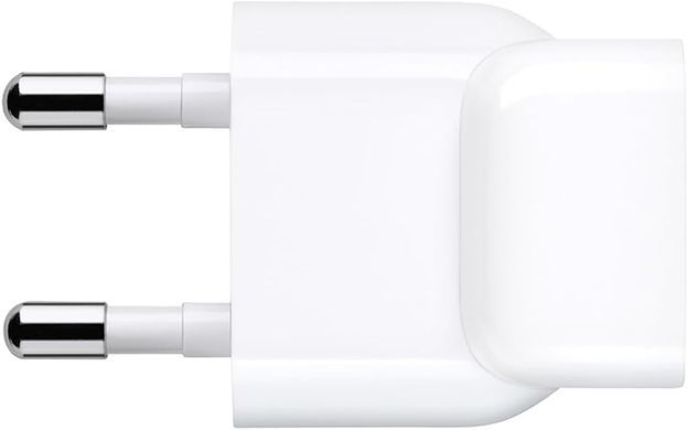 Оригінальний перехідник євро вилка Apple Euro Plug Adapter (no-box)