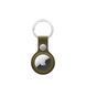 Чохол Apple AirTag FineWoven Key Ring &ndash; Dark Olive (MKG24)
