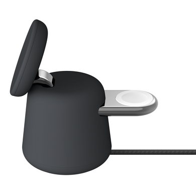 Бездротова зарядка Belkin BOOST CHARGE PRO 2-in-1 Wireless Charging Dock with MagSafe (HR1W2)