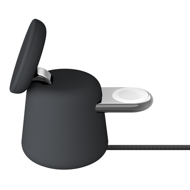 Беспроводная зарядка Belkin BOOST CHARGE PRO 2-in-1 Wireless Charging Dock with MagSafe (HR1W2)