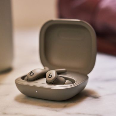 Наушники Powerbeats Fit &mdash; Wireless Fitness Earbuds with Secure Fit &mdash;&nbsp;Gravel Gray (ME2K4)