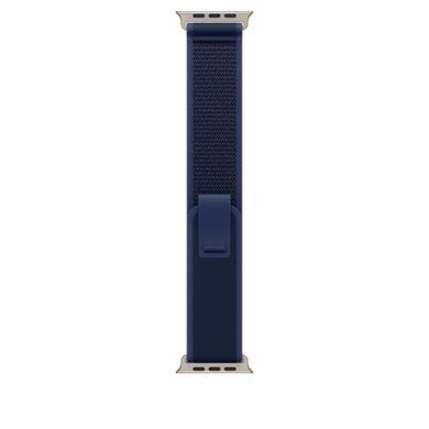 Ремешок Apple 49mm Blue Trail&nbsp;Loop&nbsp;-&nbsp;M/L - Natural Titanium Finish (MXTW3)
