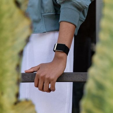 Ремешок Whoop SuperKnit Luxe Band | Obsidian with Titanium для Whoop 5.0 One/Peak/MG Life