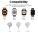 Силиконовая подставка для Apple Watch - Черная